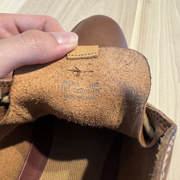 Cole Haan ZeroGrand Stitchout Brown Leather Chukka Ankle Boots Men\'s Size 11M